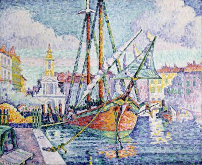 El puerto, 1923 de Paul Signac